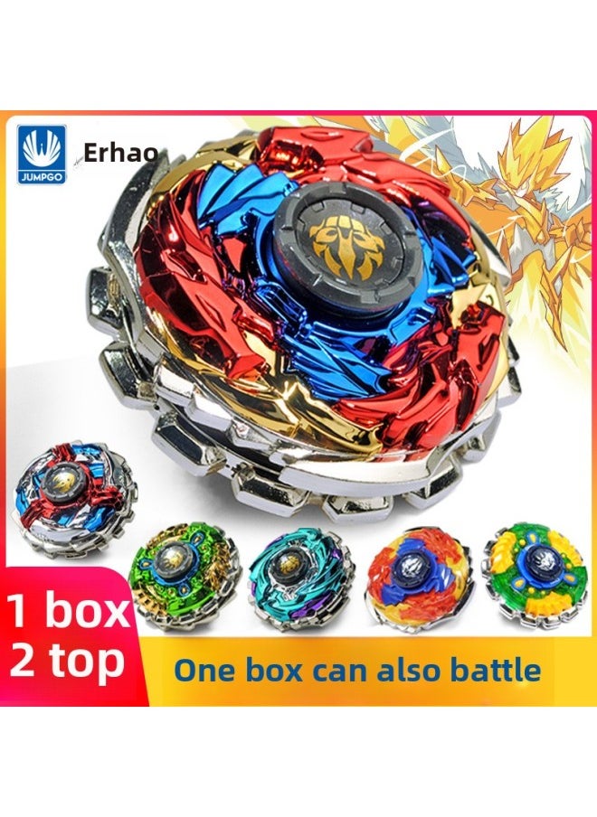 Saier Gyro Toy Boy Children's Fingertip Alloy Crit Tiger Metal Black Rey Battle-Color:[S Version] Blake  - Image 5