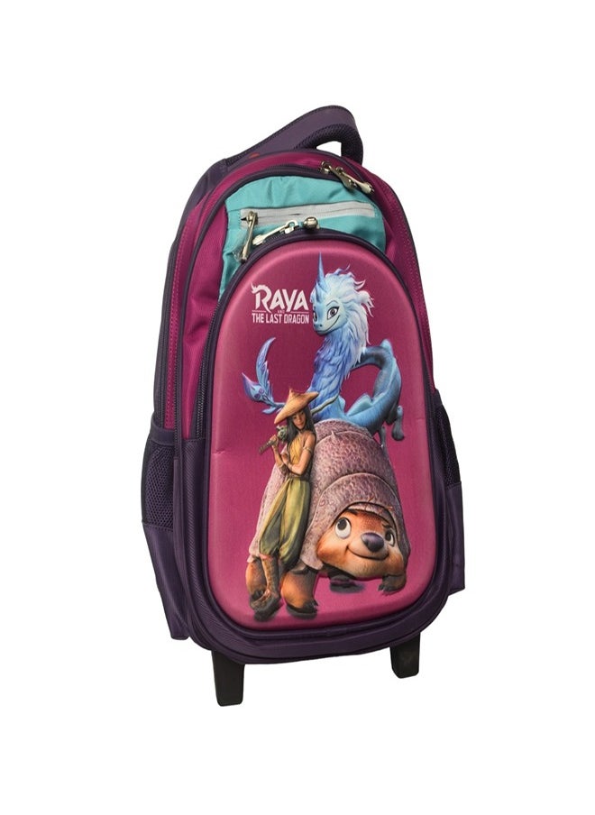 Generic Disney Raya and The Last Dragon School Trolley Backpack 15 Inch - 2991T  - Image 1