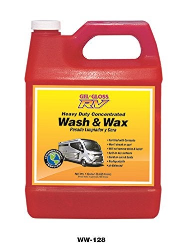 TR Gel-Gloss RV Wash and Wax - 128 oz. - WW-128(Packaging May Vary) - Image 1