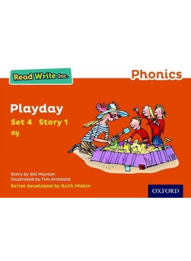 قراءة كتابة إنك. فونكس: يوم اللعب (مجموعة برتقالية 4 كتاب قصص 1)