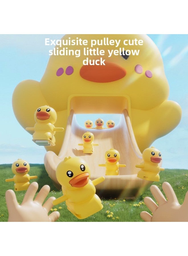 Baby Toys 0-1-Year-Old Coax Baby Artifact Flag Waking Duck Training To Raise Your Head Newborns And Babies 0-March-Color:[cute Duck Fun Stair Climbing - Rechargeable Version] - 9 Little Yellow Ducks-Specifications:See Description For Details - Image 5