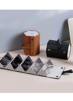 Generic Sunglasses Organizer 5 Slots Eyeglasses Storage Case, Multi Box Hanging Eyeglasses Display  - Image 4