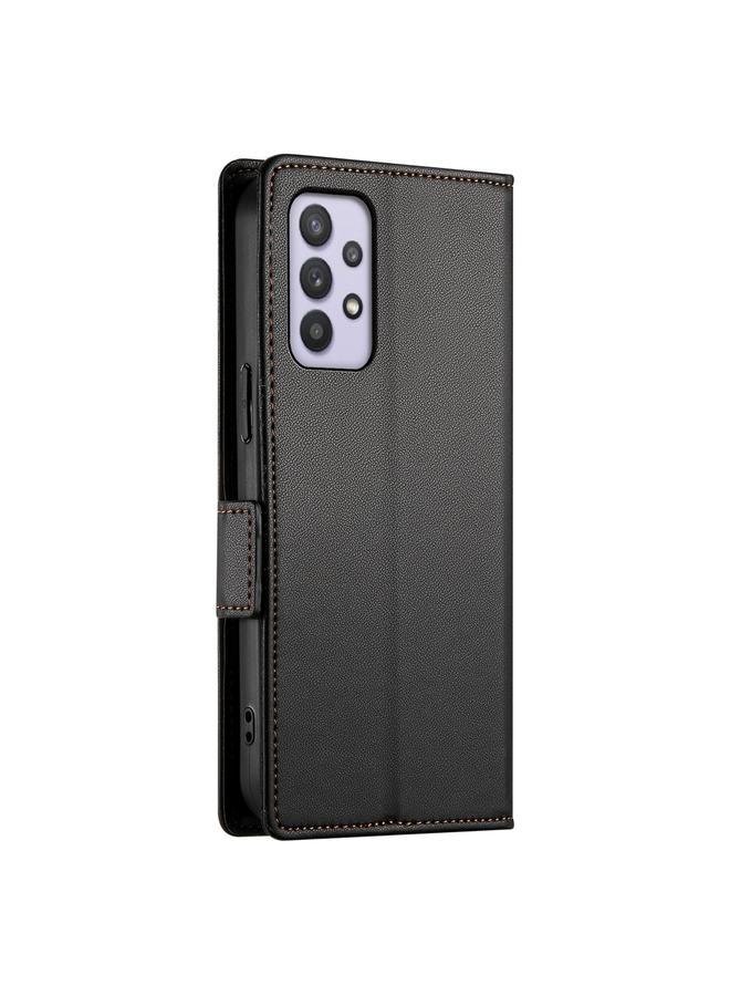 S-TOP Case For Samsung Galaxy A32 5G / M32 5G Side Buckle Magnetic Frosted Leather Phone Case - Image 3