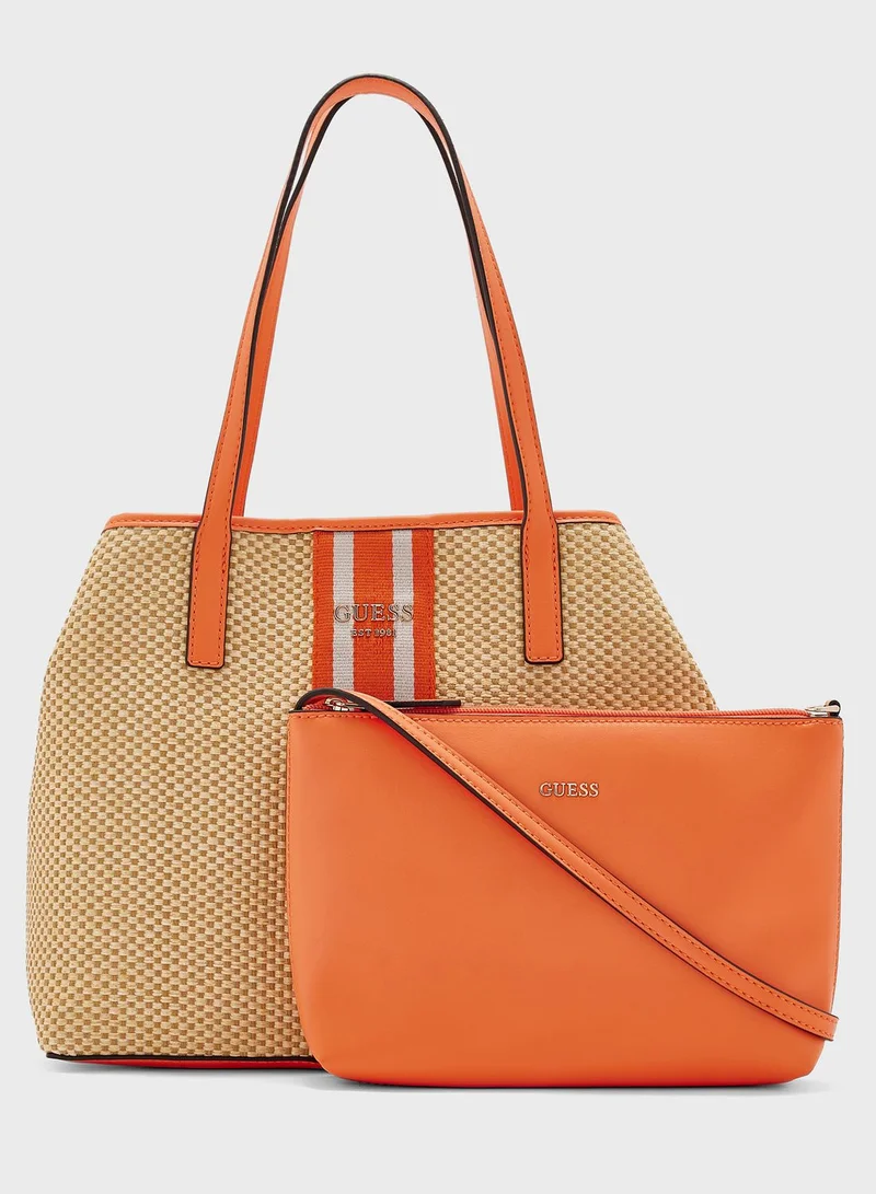 GUESS Vikky Top Handle Tote Bag