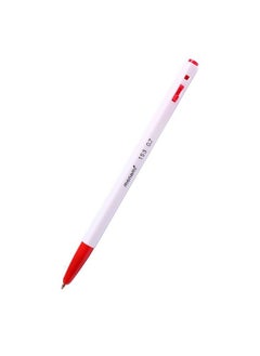 Monami 153 Ballpoint Pen 0.7Mm Dozen Box (Black, Blue, Red Ink Assorted Color 12 Pens)  - Image 4
