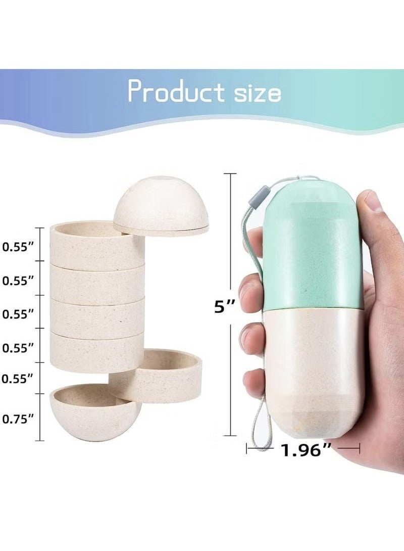 Weekly Medicine Box Packaging Box Portable Waterproof 7-day Medicine Box Travel Sealed Waterproof - Image 5