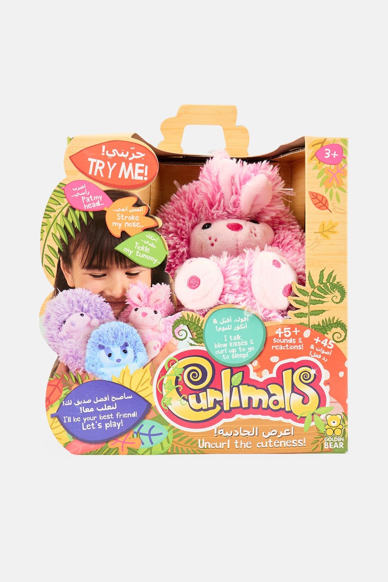 Curlimals Uncurl The Cutness Bibi Bunny Soft Toys - Image 1
