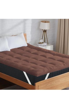 Generic Soft Mattress Topper for Back Pain Relief 7cm Thickness Fiber Mattress Filling Spray Suit Density 800gsm, Mattress, Mattress Cover  - Image 2