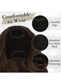 Drawstring Brown Ponytail Extension - 26 Inch Long Curly Wavy Drawstring Ponytail Hair Extensions For Women - Synthetic Clip In Pony Tails Hairpieces Fake Ponytails Daily Party - Brown - pzsku/Z7FA3A02EC2025954B5F1Z/45/_/1733730118/dc0987ee-cd0d-4dba-be5b-650bdb5eea64