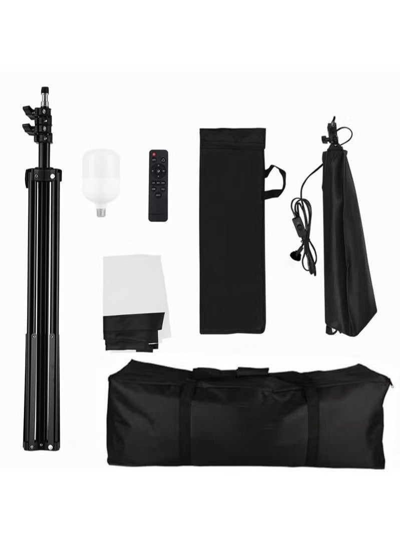 والالا مجموعة إضاءة صندوق ناعم للتصوير مع 280 واط من المصابيح بثلاثة ألوان وصناديق ناعمة وحقيبة حمل لتصوير البورتريه وتصوير المنتجات. - Image 4