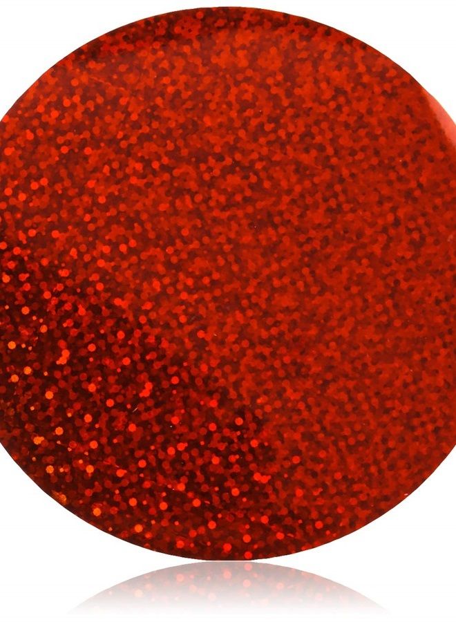 Mettoo Red Holographic Sparkle Body Foil Pro, 200 Count