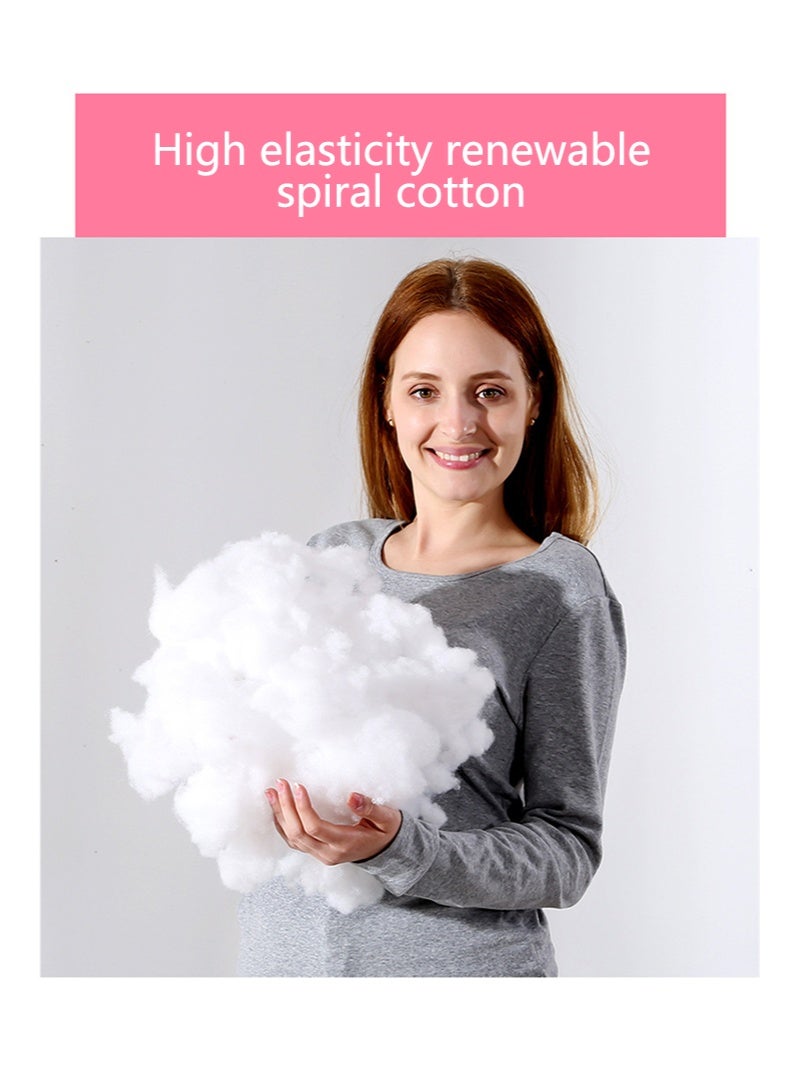 Nursing U Shape Pillow Cotton White 130 x 70cm - Image 3