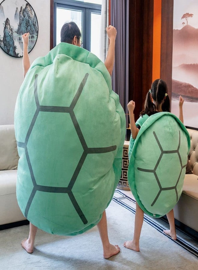 Srutirbo Wearable Turtle Shell Pillow, Removable Oversized Doll Stuffed Animal Costume Plush Toy Funny Dress Up,Creative Gift for Boys Girls Adults (51 in, Green) - Image 4