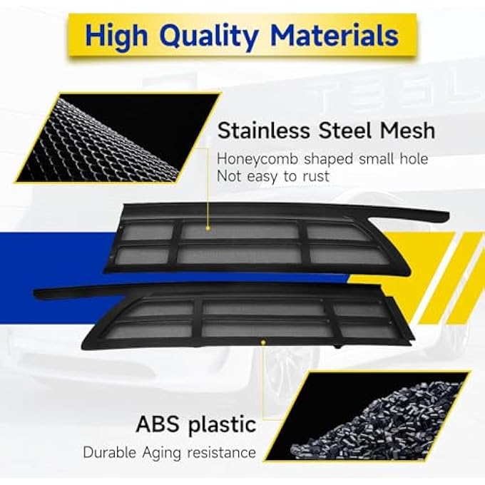 ريحني غطاء فتحة هواء لتسلا موديل Y شبكة هواء شبكة حماية داخلية لحماية صندوق السيارة الأمامي متوافقة مع 20202024 موديلات الطراز 1 - Image 4