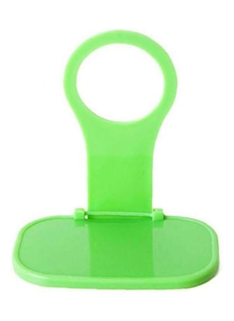 Wall-mounted mobile phone holder and hook for mobile phone and charger - 2 pieces, random color