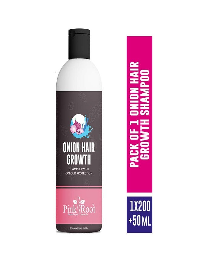 Pink Root Onion Hair Growth Shampoo (200+50) ml - Image 1