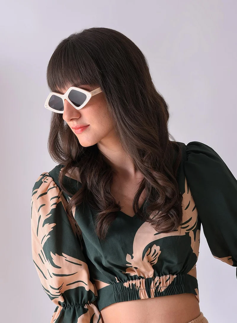 Haute Sauce Black Lens Brown Other Sunglasses