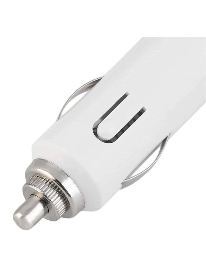 USB Car Aromatherapy Humidifier - 12V Essential Oil Diffuser with 50ML Water Tank, Continuous/Intermittent Mist Spray, Automatic Shut-off, Purification, Removes Odors & Dust, Quiet Operation, Compact White & Purple Design, 57x56x164mm, Ideal for In-Car Use, Travel & Commuting. - Image 5