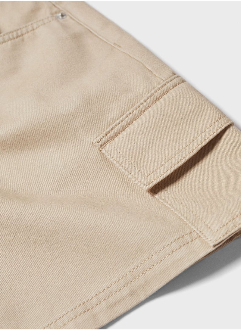 MANGO - Kids Cargo Skirt - Image 1