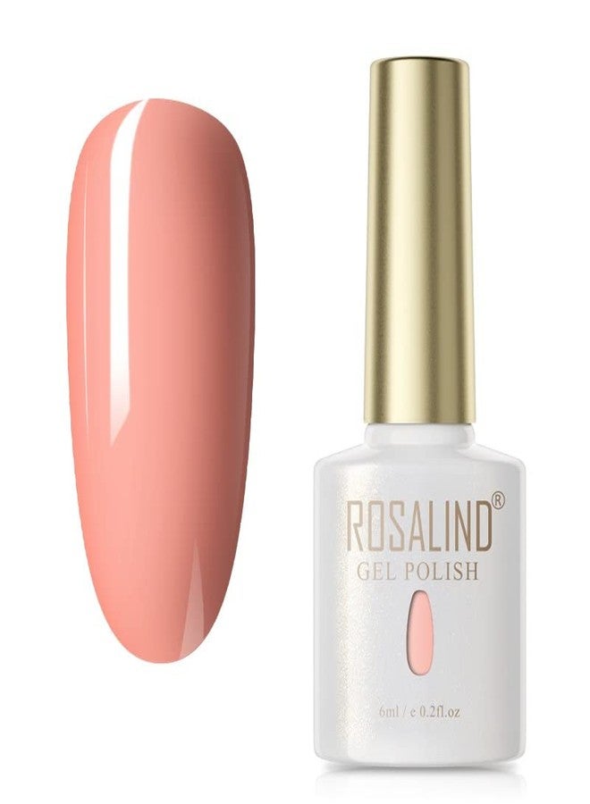 ROSALIND UV Gel Polish Soak Off 6ML from BELLE GAGA™ Pure Color Nail Gel Bright For Nail Art Design Need LED/UV Lamp to Cure (PX60) - Image 1