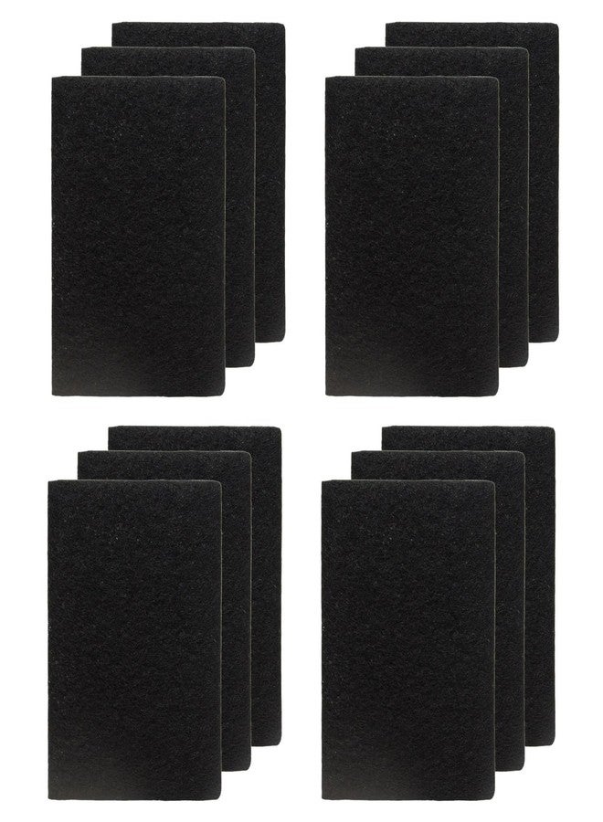 PUREBURG عبوة من 12 فلتر بديل لإزالة الروائح من بيوربيرغ، متوافقة مع صناديق نفايات الطعام الذكية من جوزيف جوزيف، مزودة بفحم نشط لإزالة الروائح والمركبات العضوية المتطايرة. - Image 1