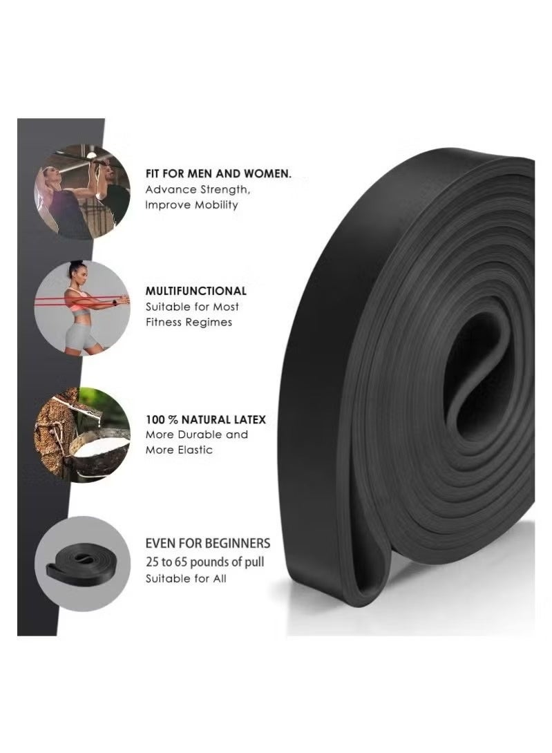 Black resistance band  – High resistance strength and stretching exercise - Image 3