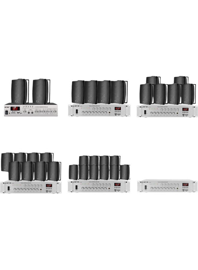 SAST Dw50 Wall-Mounted Speaker 50W Passive Requires Amplifier For Shops, Commercial, Engineering, Conference Rooms, Home, Restaurants, Public Address, Background Music 5-Inch - Image 1