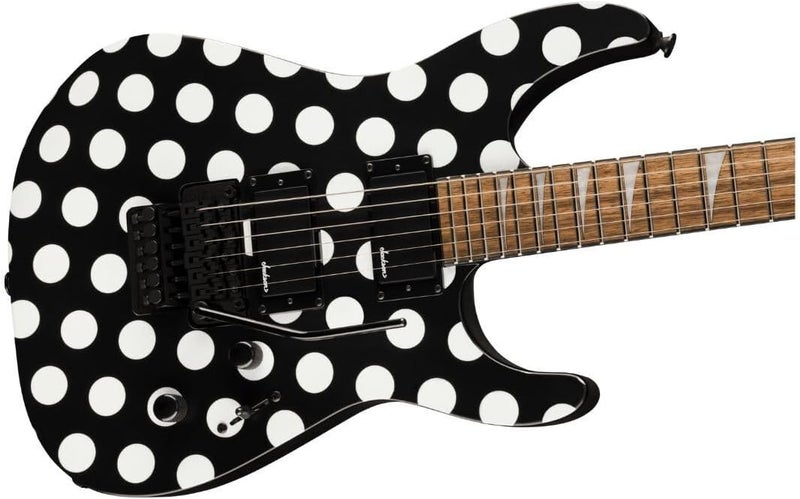 Jackson X Series Soloist SLX DX Electric Guitar  Polka Dot - Image 3
