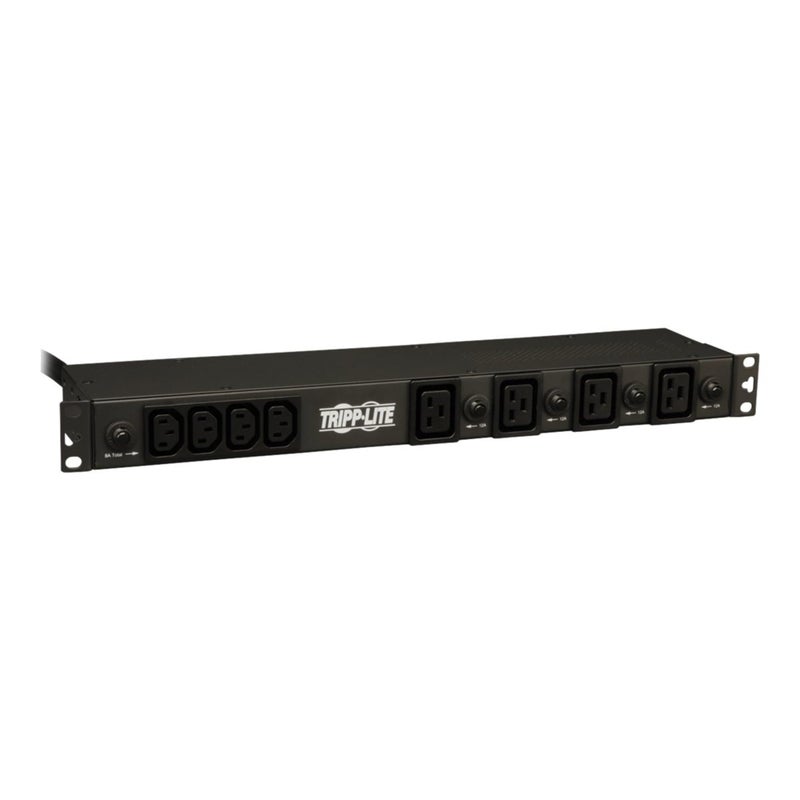 Tripp Lite Basic PDU, 30A, 20 Outlets (16 C13 & 4 C19), 200/208/240V, L6-30P Input, 15' Cord, 1U Rack-Mount Power, 5 Year Warranty (PDU1230)