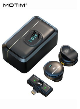 Wireless Lavalier Microphone for iPhone/Android, Mini Lapel Mic with Charging Case, Magnetic Clip, Hi-Fi Audio, Noise Cancelling, Condenser Mic for Stream, Vlog, TikTok and YouTube - pzsku/Z7FA5AB1406F712708079Z/45/1745579178/6ffc391f-8b3f-4d00-9027-9ea65d7a0c3d