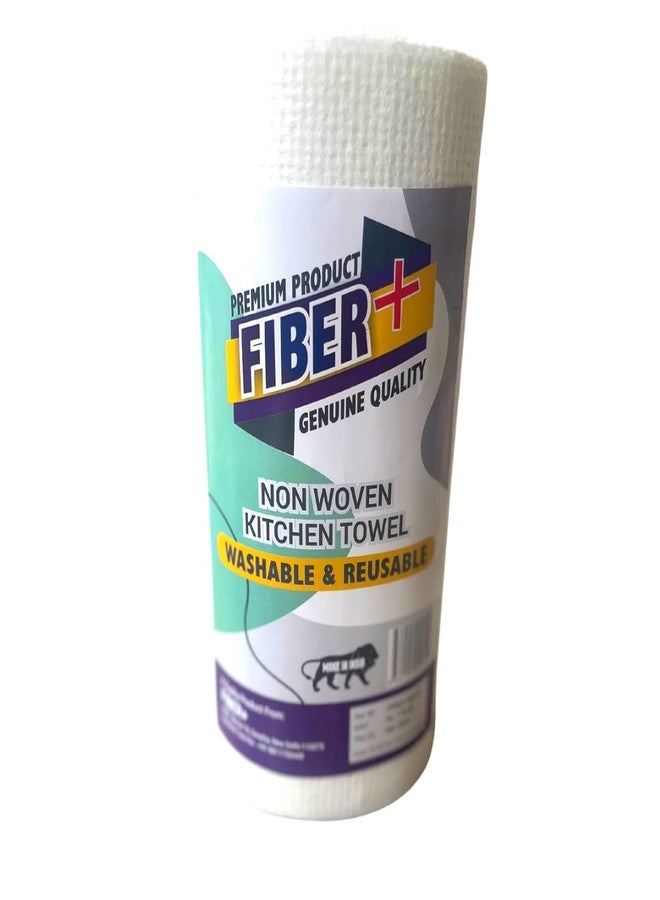 Kasa Kitchen Multipurpose Wipes - Washable and Reusable - 2 Ply Kitchen Tissue/Towel Non-Woven Cloth Roll - Washable and Reusable- 1 Roll approx 80 Pulls - Image 4