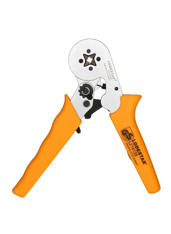 NIBEMINENT Professional Wire Press Pliers Crimping Tool Yellow/Silver 0.415kg - Image 3