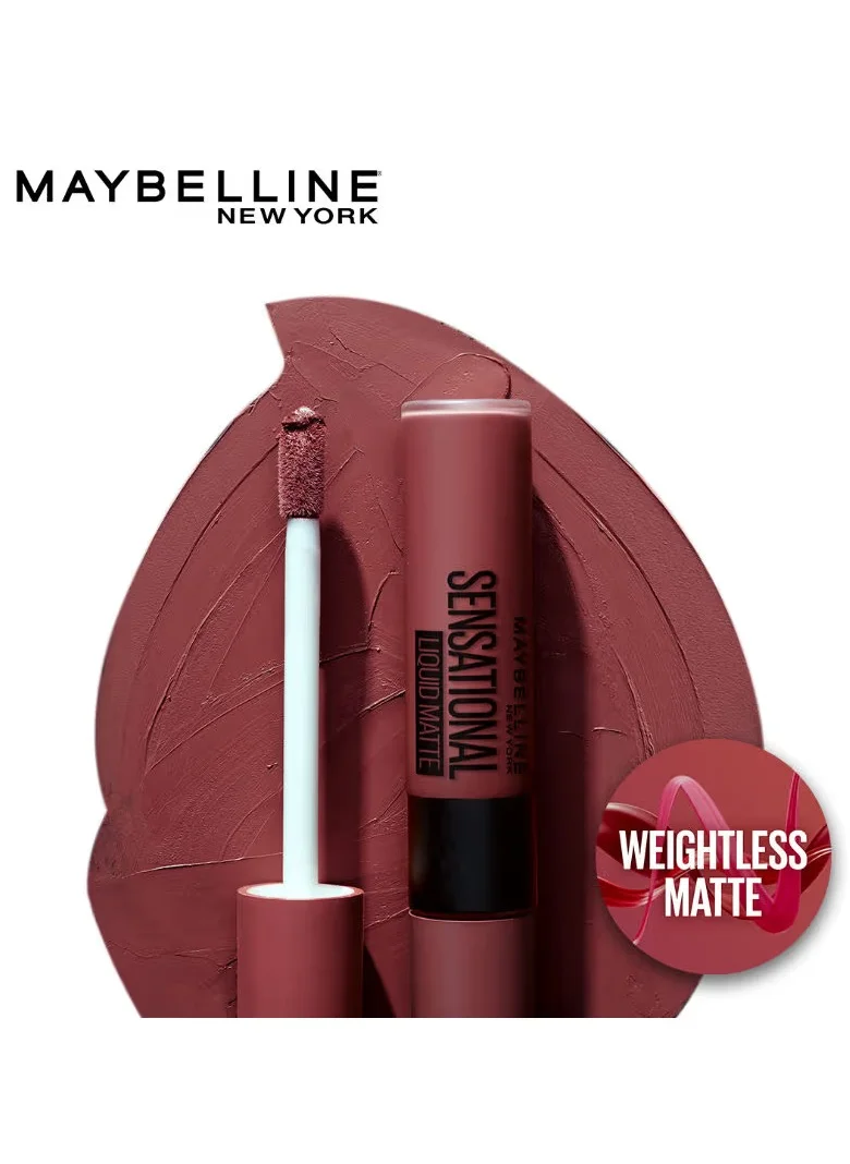 MAYBELLINE NEW YORK Sensational Liquid Matte Lipstick 06 Best Babe