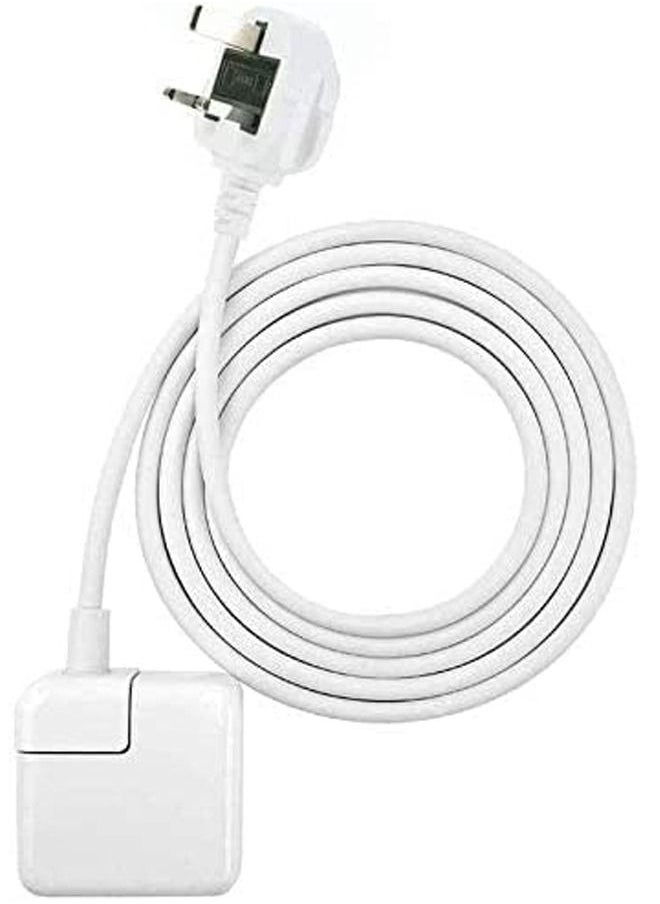 Generic - Mac Charger Extension Cable Compatible for Mac iBook Mac Pro Mac Power Adapters 10W 12W 29W 45W 60W 85W Mag 1 or MagS 2 Models - Image 1