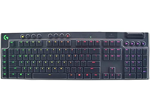 CASEDAO غطاء لوحة المفاتيح لجهاز لوجيتك G815 RGB / G915 اللاسلكي الميكانيكي للألعاب، واقي لوحة المفاتيح لجهاز لوجيتك G815 G915 - شفاف - Image 1