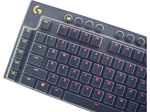 CASEDAO غطاء لوحة المفاتيح لجهاز لوجيتك G815 RGB / G915 اللاسلكي الميكانيكي للألعاب، واقي لوحة المفاتيح لجهاز لوجيتك G815 G915 - شفاف - Image 2