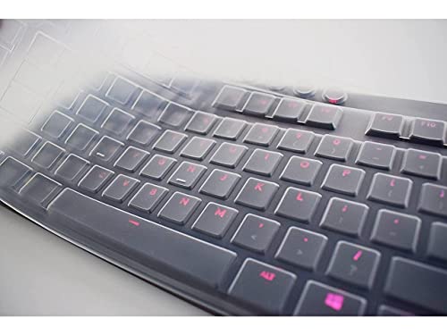 CASEDAO غطاء لوحة المفاتيح لجهاز لوجيتك G815 RGB / G915 اللاسلكي الميكانيكي للألعاب، واقي لوحة المفاتيح لجهاز لوجيتك G815 G915 - شفاف - Image 4