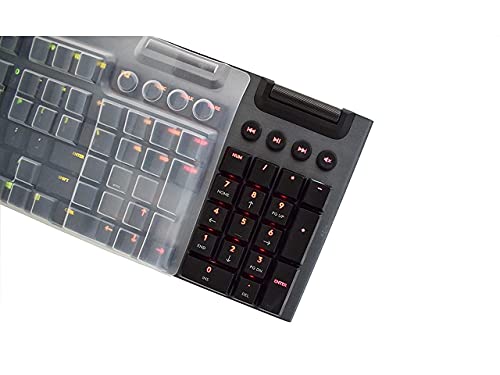 CASEDAO غطاء لوحة المفاتيح لجهاز لوجيتك G815 RGB / G915 اللاسلكي الميكانيكي للألعاب، واقي لوحة المفاتيح لجهاز لوجيتك G815 G915 - شفاف - Image 3