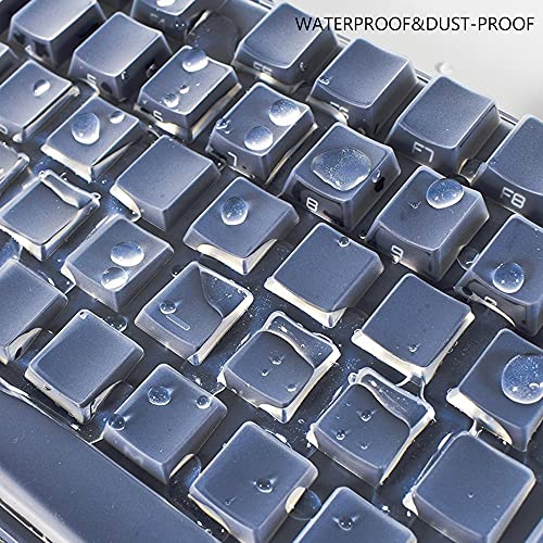 CASEDAO غطاء لوحة المفاتيح لجهاز لوجيتك G815 RGB / G915 اللاسلكي الميكانيكي للألعاب، واقي لوحة المفاتيح لجهاز لوجيتك G815 G915 - شفاف - Image 5