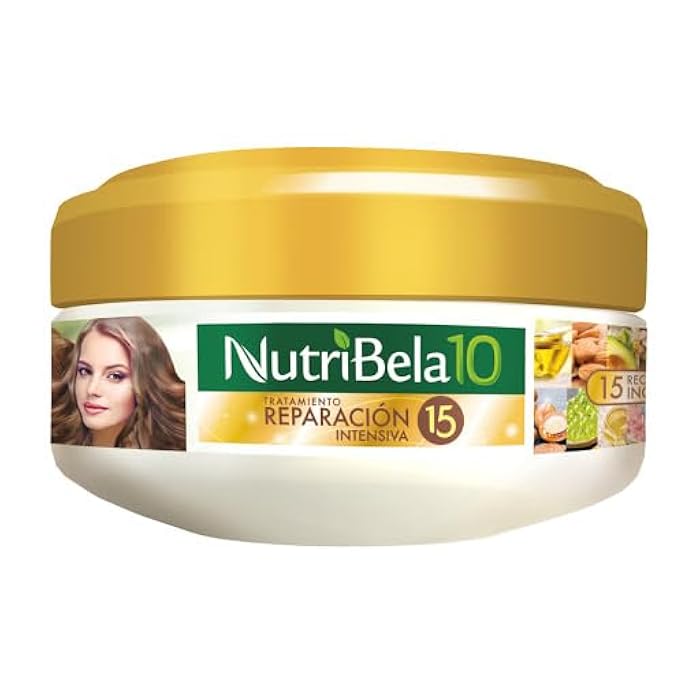 Kit (Shampoo + Conditioner + Treatment + Styling Cream + Aluminum Cap) Intensive Repair | Set Reparacion Intensiva Nutribela15 Colombia (20.8oz) - Image 4