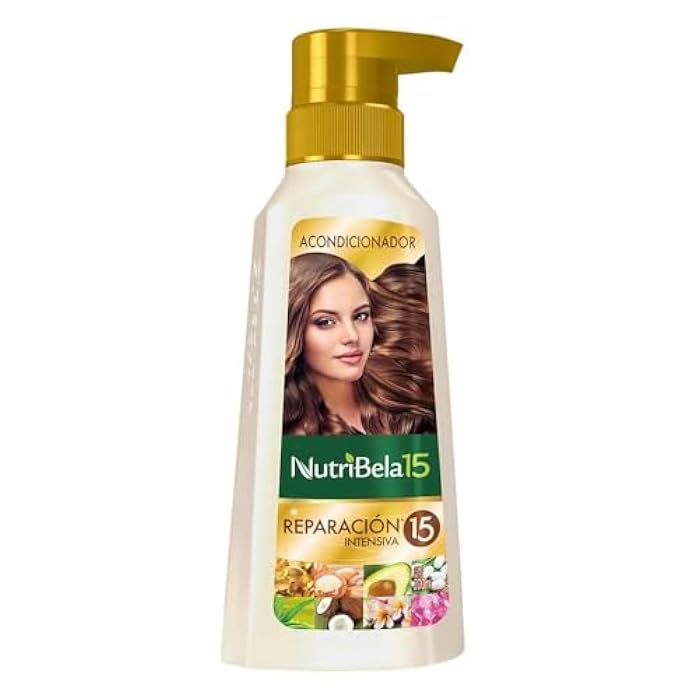 Kit (Shampoo + Conditioner + Treatment + Styling Cream + Aluminum Cap) Intensive Repair | Set Reparacion Intensiva Nutribela15 Colombia (20.8oz) - Image 5