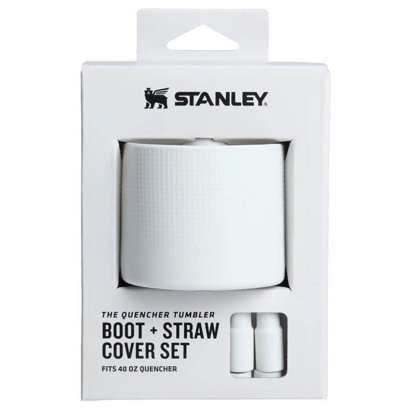 Stanley 40oz Stanley Quencher Boot + Straw Topper Silicone Protective Sleeve & Straw Cover – Palestone - Image 1