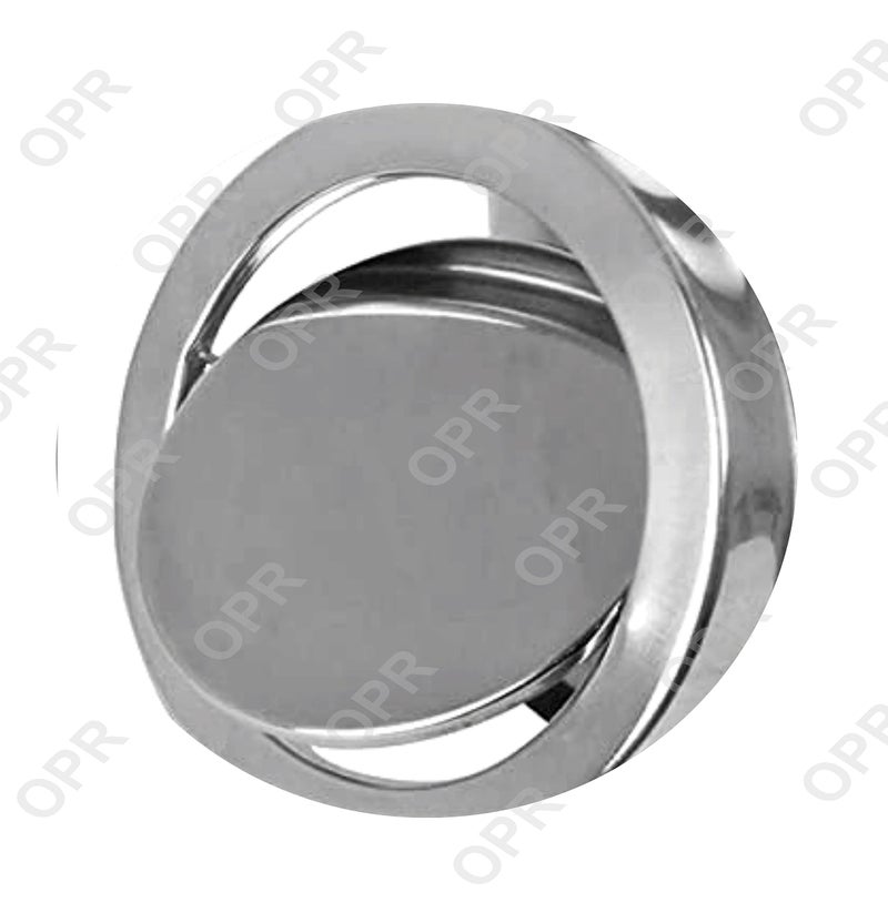 OPR Stainless Steel Swing Dust Bin with Lid| Garbage Bin, Round Shape Trash Can for Home, Kitchen, Washroom, Offices And Bathroom (8 X 12 in. -10 Liter) - Image 5