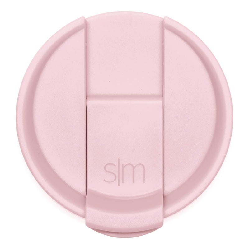 Simple Modern Tumbler Coffee Lid Replacement  Reusable Insulated Lid ONLY Fits Simple Modern SM Voyager  Flip Lid  Voyager Collection  Blush