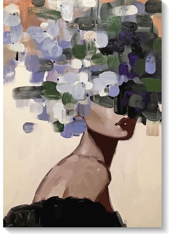 RYN لوحة فنية جدارية زخرفية متعددة الألوان 40 × 60 سم - Image 1