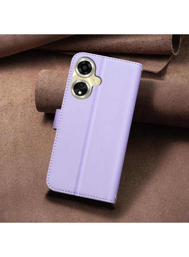 S-TOP Case For OPPO A59 5G Square Texture Leather Phone Case - Image 3