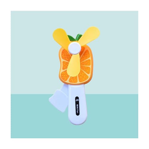 ROSEFAIR Handheld Manual Fan, Fruit-Shaped Kids Squeeze Toy, Portable Cooling Fan Without Battery, Hand Press Manual Cooling Fan for Summer Outdoor Cooling Gifts Multi-Color (1) - Image 1