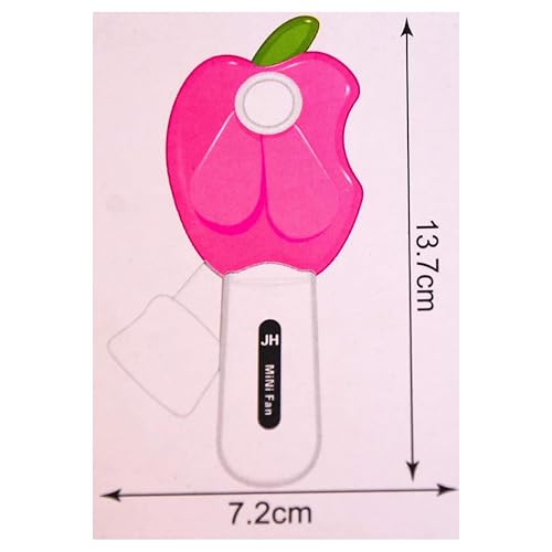 ROSEFAIR Handheld Manual Fan, Fruit-Shaped Kids Squeeze Toy, Portable Cooling Fan Without Battery, Hand Press Manual Cooling Fan for Summer Outdoor Cooling Gifts Multi-Color (1) - Image 3