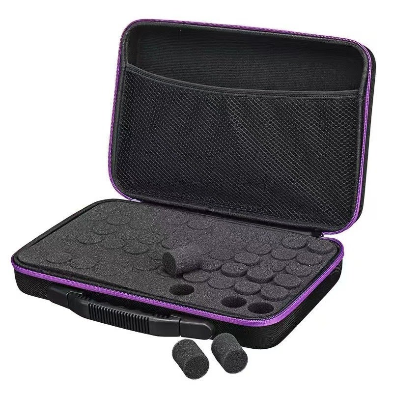 Liyang Factory Eva Essential Oil Bottle Storage Bag Portable Storage Box 60 15Ml/10Ml Essential Oil Storage Bag - Image 3