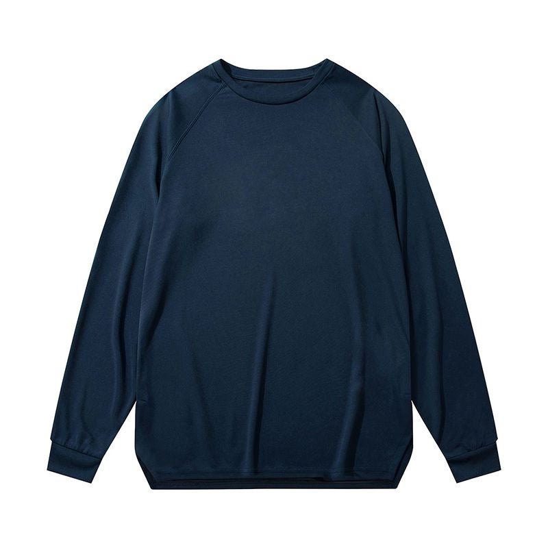 Generic 2023 Long Sleeve Basketball T-Shirt Men Breathable Mesh Top Dark gray - Image 5